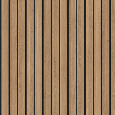 Naturepanel Brown Cuneo Oak Slat Wall Shower Panel